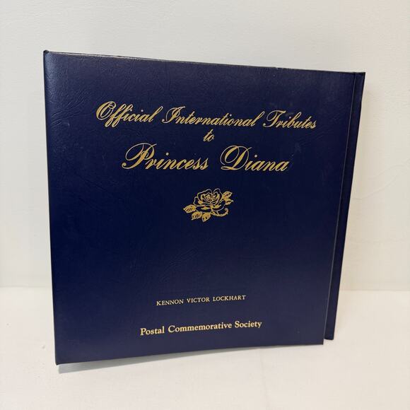 Other - Official International Stamp Tributes to Princess Diana - 8 First Day Covers